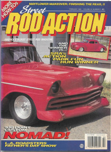 STREET ROD ACTION 1995 FEB - SRA ACTION PARK FUN RUN, CUSTOM NOMAD, PEDALMANIA